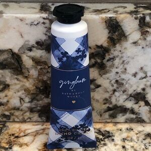 Bath and Body Works Gingham Hand Cream Mini Travel Size